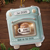 Eagerly Awaiting Our Little One - Family Personalized Custom Ornament - Acrylic Custom Shaped - Christmas Gift For Baby Kids, Newborn Baby