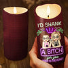 On Our Worst Behavior - Bestie Personalized Custom LED Candle - Christmas Gift For Best Friends, BFF, Sisters