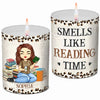 Just One More Chapter - Personalized Custom Smokeless Scented Candle - Christmas Gift For Book Lovers