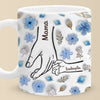 Little Hands, Big Love - Family Personalized Custom 3D Inflated Effect Printed Mug - Christmas Gift For Mom, Grandma