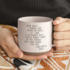 Dear Boss, Thanks For Being My Boss - Coworker Personalized Custom Printed Pottery Mug - Gift For Coworkers, Work Friends, Colleagues