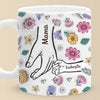 A Mother's Love Knows No Bounds - Family Personalized Custom 3D Inflated Effect Printed Mug - Christmas Gift For Mom, Grandma