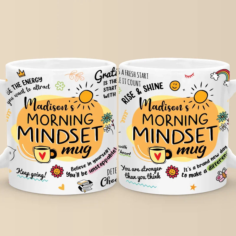 I Am Enough, Exactly As I Am Self-Love - Friend Personalized Custom Mug - Christmas Gift For Best Friends, Family Members, Coworkers, Yourself