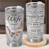 In Your Grasp, I Feel Peace And Promise - Couple Personalized Custom Tumbler - Christmas Gift For Husband Wife, Anniversary