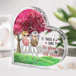 Custom Name Best Friend Gifts - Personalized Shaped Acrylic Plaque
