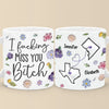 True Friendship Doesn’t Fade With Distance - Bestie Personalized Custom 3D Inflated Effect Printed Mug - Christmas Gift For Best Friends, BFF, Sisters