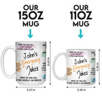 Custom Name Funny Joke Gifts - Personalized Mugs