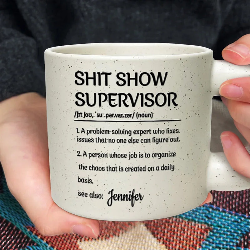 A Problem-Solving Expert - Coworker Personalized Custom Chunky Mug - Gift For Coworkers, Work Friends, Colleagues