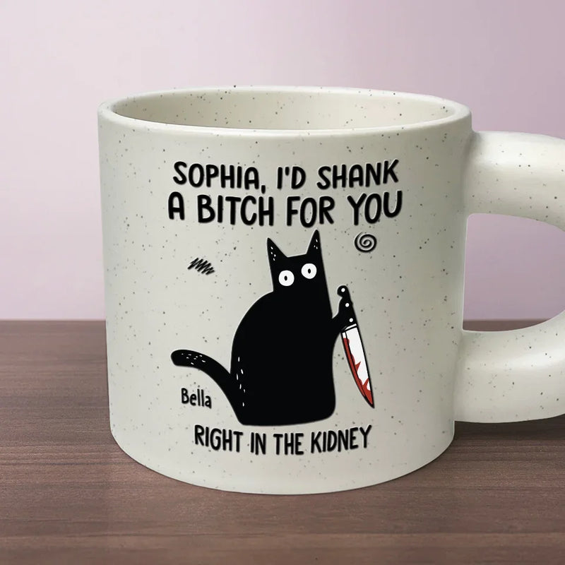 Whenever I See Them, I Think - Coworker Personalized Custom Chunky Mug - Gift For Coworkers, Work Friends, Colleagues