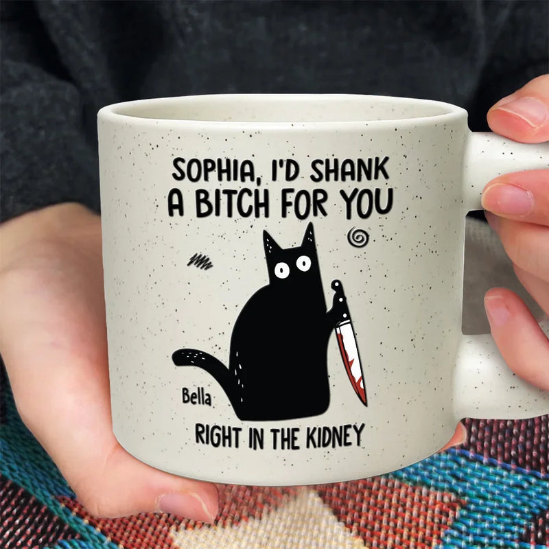 Whenever I See Them, I Think - Coworker Personalized Custom Chunky Mug - Gift For Coworkers, Work Friends, Colleagues