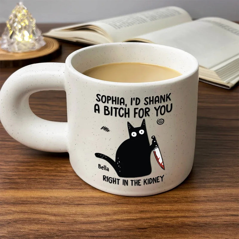 Whenever I See Them, I Think - Coworker Personalized Custom Chunky Mug - Gift For Coworkers, Work Friends, Colleagues