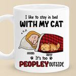 Custom Name Funny Cat Lover Gifts - Personalized Mugs
