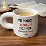 Custom Name Funny Best Friend Gifts for Women - Personalized Chunky Mug