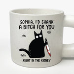 Custom Name Funny Gifts for Best Friends - Personalized Chunky Mug