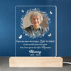 Custom Photo Your Light Will Guide Us Always - Memorial Personalized Custom Shaped 3D LED Light - Sympathy Gift, Christmas Gift For Family Members