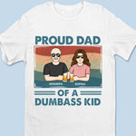 Custom Name Proud Father Funny Family Gifts - Personalized Apparel