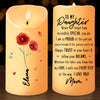 Always Trust In Your Heart And Follow Your Dreams - Family Personalized Custom LED Candle - Christmas Gift For Son, Daughter, Grandson, Granddaughter