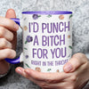 Laughter Is Better With You - Bestie Personalized Custom 3D Inflated Effect Printed Accent Mug - Christmas Gift For Best Friends, BFF, Sisters