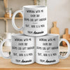 Working With Me Every Day - Coworker Personalized Custom Mug - Christmas Gift, Gift For Coworkers, Work Friends, Colleagues