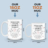 No Distance Is Too Far For Us - Couple Personalized Custom 3D Inflated Effect Printed Mug - Gift For Husband Wife, Anniversary, Long Distance Relationship