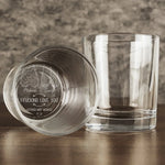 Custom Name Funny Love Gifts for Couples - Personalized Engraving Whiskey Glass