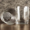 I Found My Forever In You - Couple Personalized Custom Whiskey Glass - Gift For Husband Wife, Anniversary