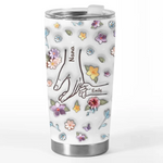 Custom Name Grandma Gifts for Grandmothers - Personalized Tumbler