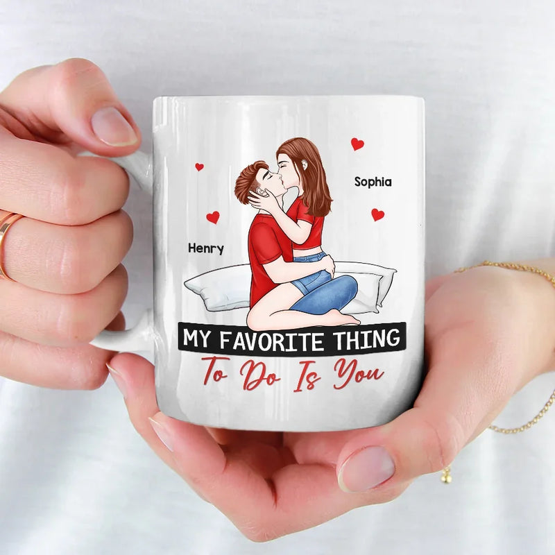 Custom Name Romantic Couple Gifts - Personalized Mugs