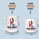 Custom Name Romantic Couple Gifts - Personalized Mugs
