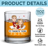 Every Touch Whispers Forever - Couple Personalized Custom Whiskey Glass - Gift For Husband Wife, Anniversary