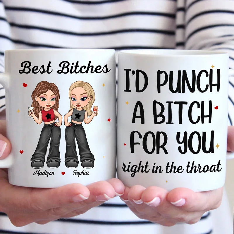 Our Vibe Is Unmatched - Bestie Personalized Custom Mug - Christmas Gift For Best Friends, BFF, Sisters