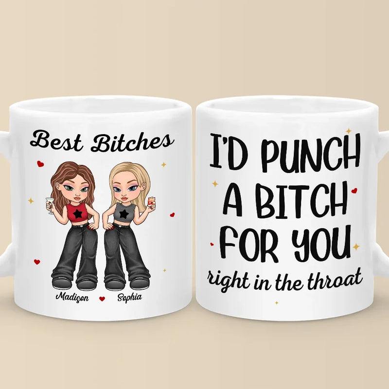 Our Vibe Is Unmatched - Bestie Personalized Custom Mug - Christmas Gift For Best Friends, BFF, Sisters