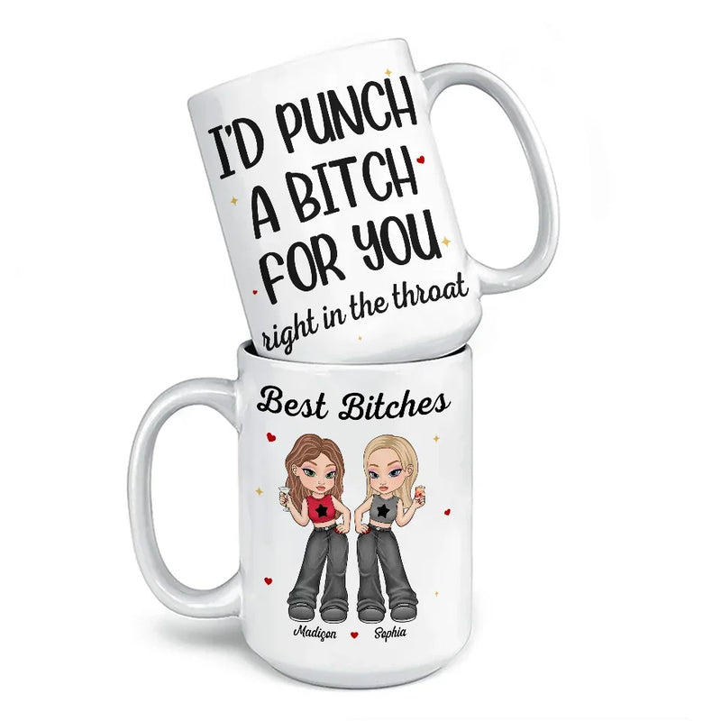 Our Vibe Is Unmatched - Bestie Personalized Custom Mug - Christmas Gift For Best Friends, BFF, Sisters