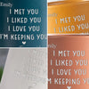 My Heart Has Chosen You - Couple Personalized Custom Pottery Mug - Gift For Husband Wife, Anniversary