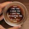 My Heart Has Been Yours - Couple Personalized Custom Whiskey Glass - Gift For Husband Wife, Anniversary