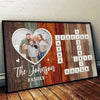 Custom Photo My Favorite People, My Forever Home - Family Personalized Custom Horizontal Poster - Christmas Gift For Family Members