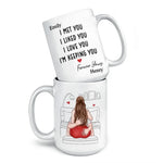 Custom Name Romantic Couple Gifts - Personalized Mugs