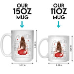 Custom Name Romantic Couple Gifts - Personalized Mugs