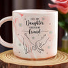 Forever My Little One - Family Personalized Custom Marble Mug - Gift For Mom, Grandma