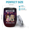 The Girls Are Drinking Again - Bestie Personalized Custom Wine Tumbler - Gift For Best Friends, BFF, Sisters