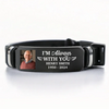 Custom Photo I'm Always With You - Memorial Personalized Custom Bracelet - Sympathy Gift For Family Members