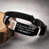 Custom Photo My Guardian Angel - Memorial Personalized Custom Bracelet - Sympathy Gift For Family Members