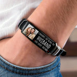 Custom Photo Funny Husband Gifts - Personalized Bracelet