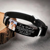 Custom Photo You Caught My Eye And My Heart - Couple Personalized Custom Bracelet - Gift For Husband Wife, Anniversary