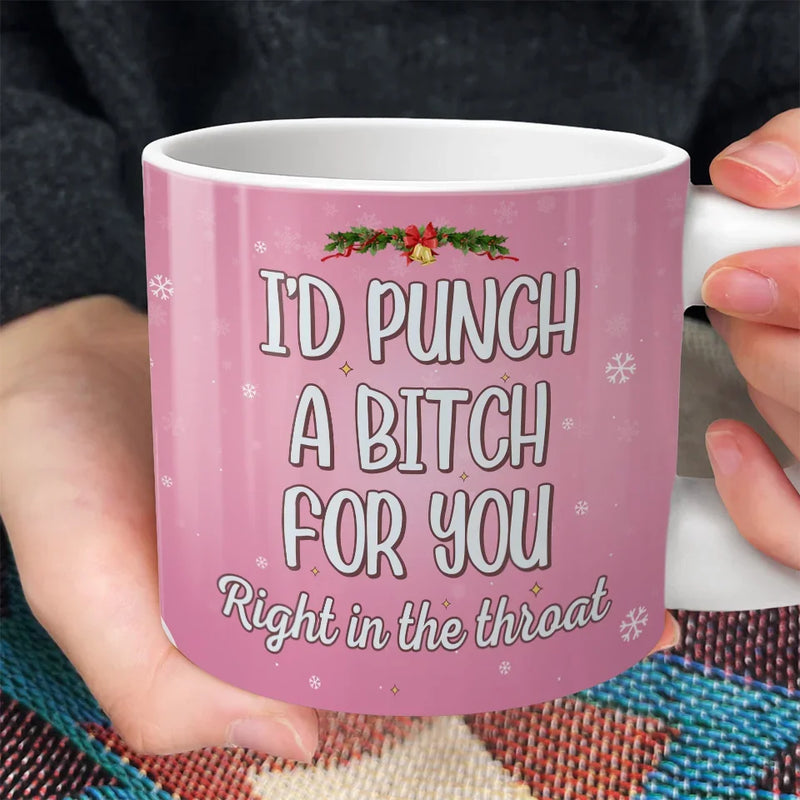 Besties For Life - Bestie Personalized Custom Chunky Mug - Gift For Best Friends, BFF, Sisters