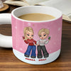 Besties For Life - Bestie Personalized Custom Chunky Mug - Gift For Best Friends, BFF, Sisters