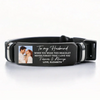 Custom Photo You Caught My Eye And My Heart - Couple Personalized Custom Bracelet - Gift For Husband Wife, Anniversary
