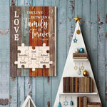Custom Name Family Love Gifts for Families - Personalized Poster