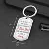 Custom Photo I Love You Now And Always - Couple Personalized Custom Keychain - Gift For Husband Wife, Anniversary