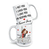 You Are My Always And Forever - Couple Personalized Custom Mug - Gift For Husband Wife, Anniversary